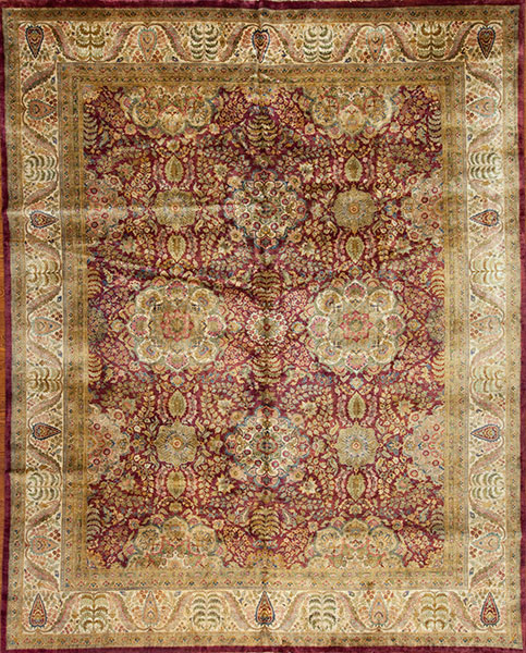 87170 GOLDEN AGE <br> VICTORIA, CLARET/IVORY 